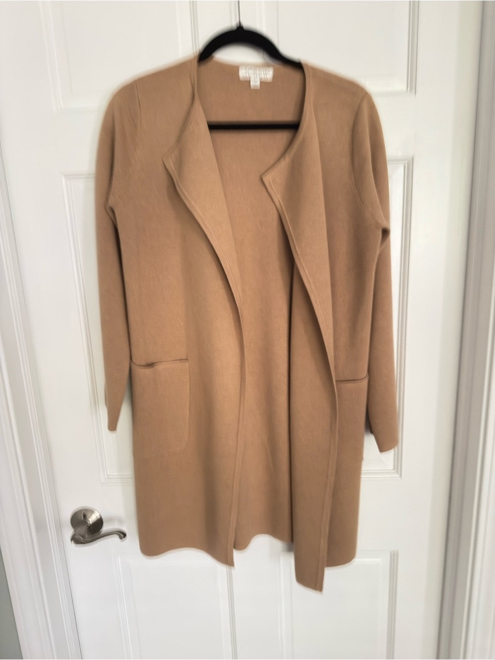 JCrew Juliette Collarless Sweater Blazer XS